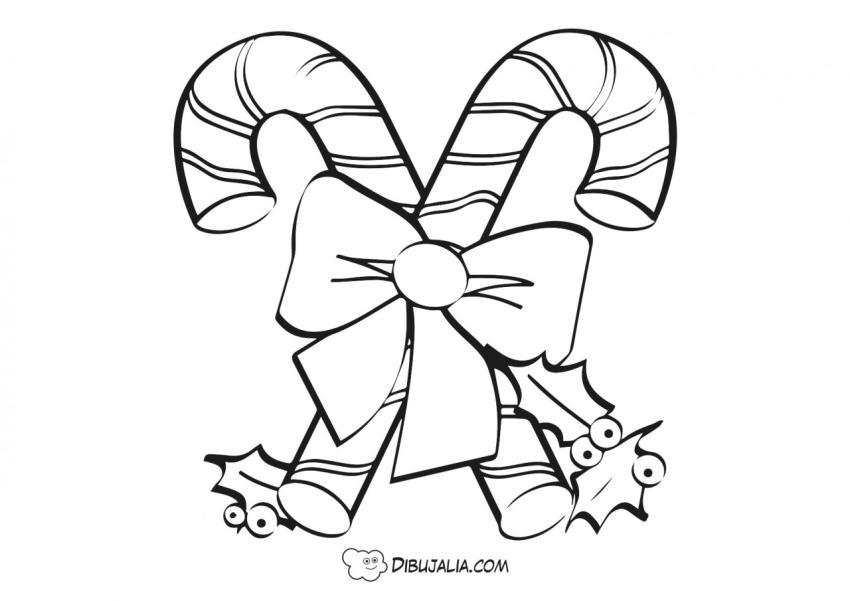 Bastones dulces decorativos