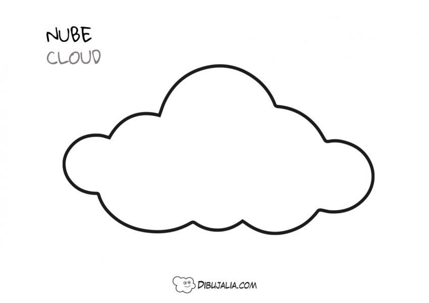 Silueta de Nube