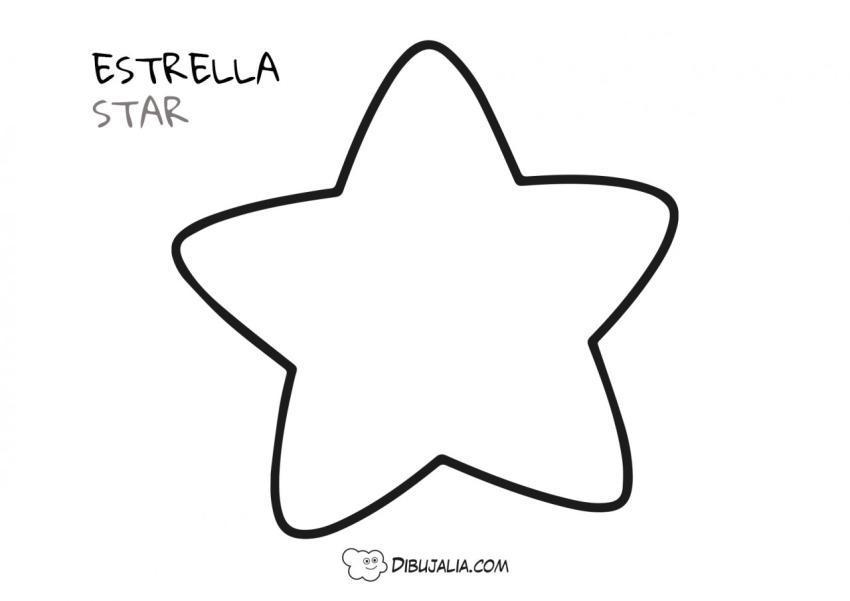Silueta de estrella