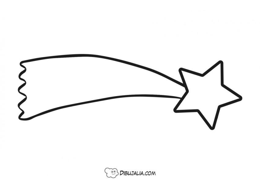 Silueta Estrella de Navidad