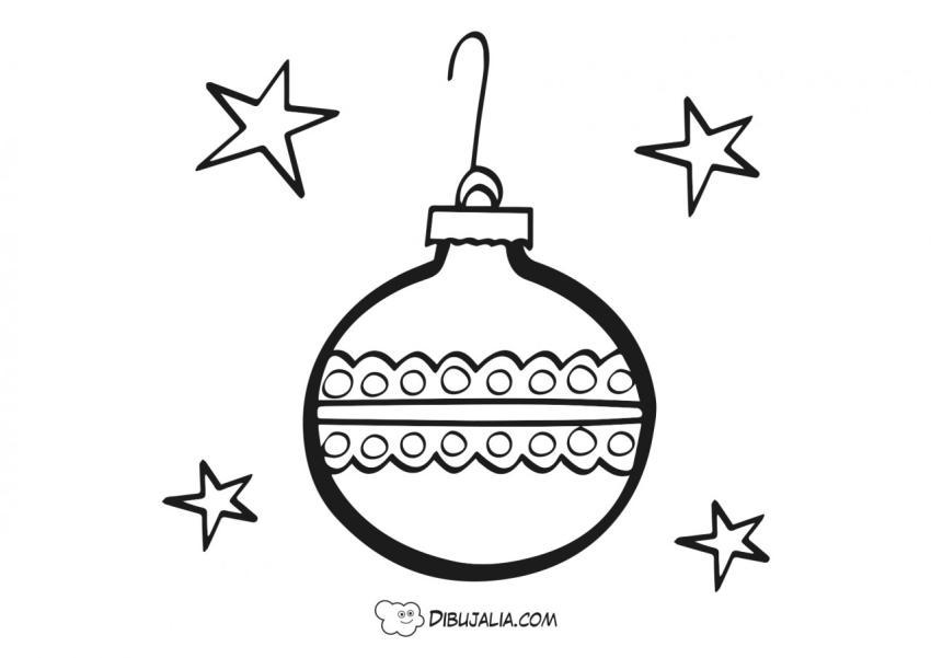 Bola de navidad Estrellas
