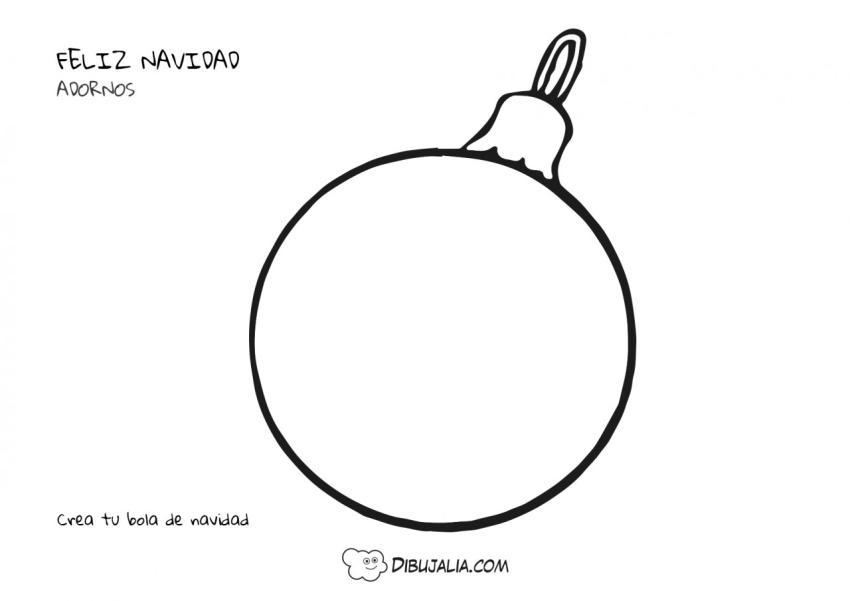 Ficha bola de navidad