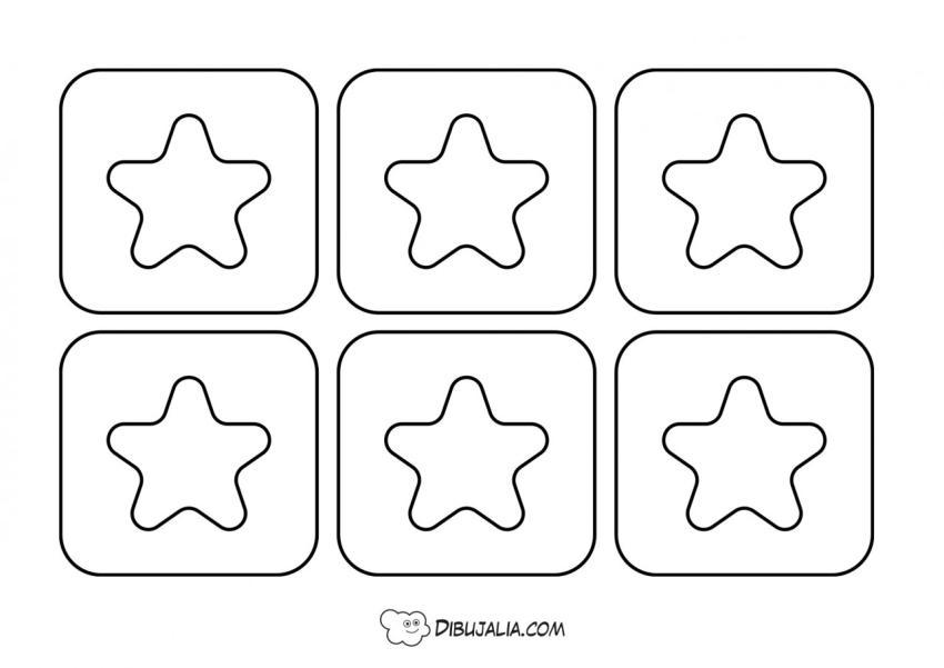 Sellos con estrellas