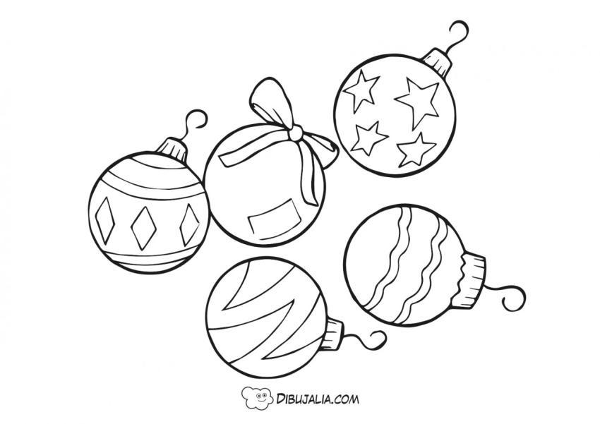 Bolas de navidad variadas