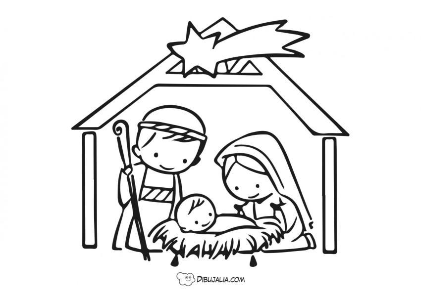 Portal de Belén infantil