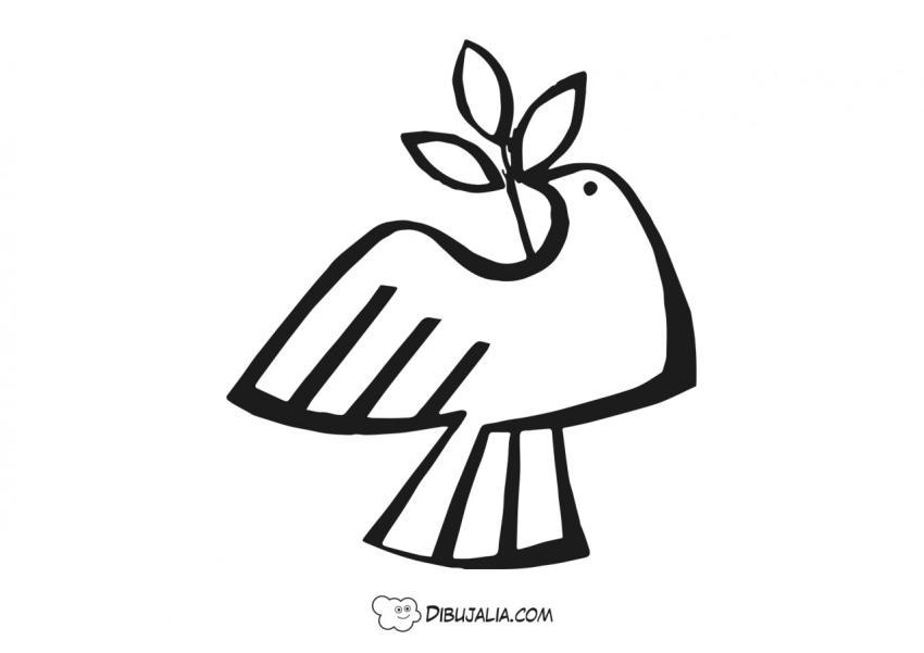 Paloma de la Paz creativa