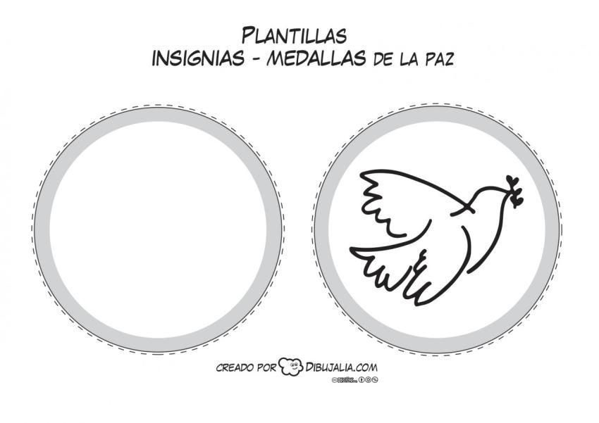 Medallas Día de la Paz