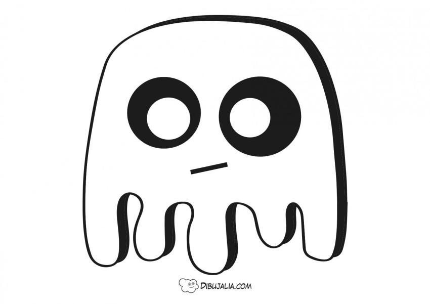 Máscara fantasma indeciso