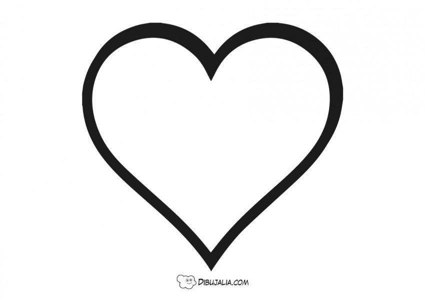 Plantilla de Corazón