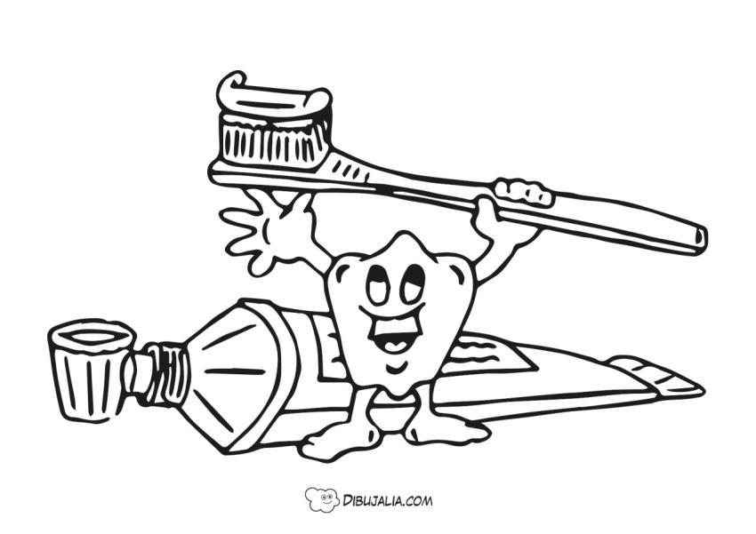 Cepillo dientes pasta