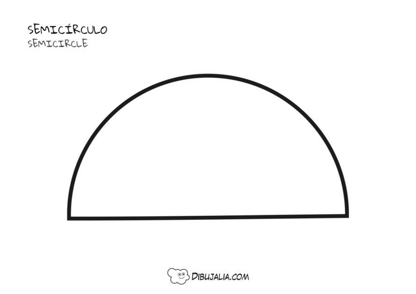 Formas Semicírculo
