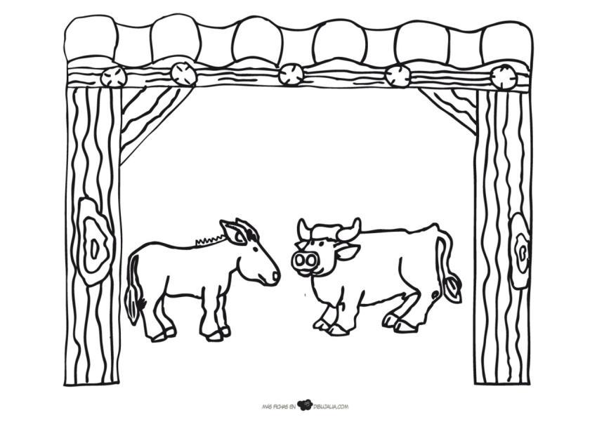 Figuras recortables portal de Belén