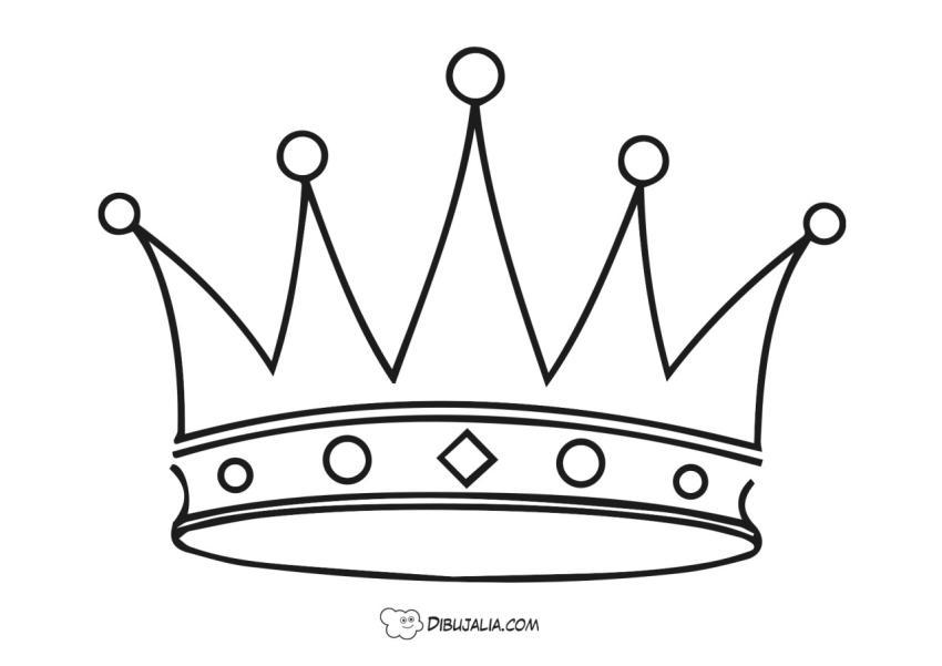 Corona ReyMago con figuras