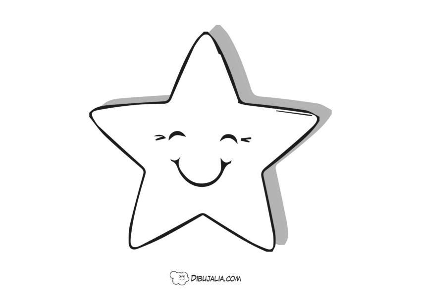 Estrella alegre de Navidad