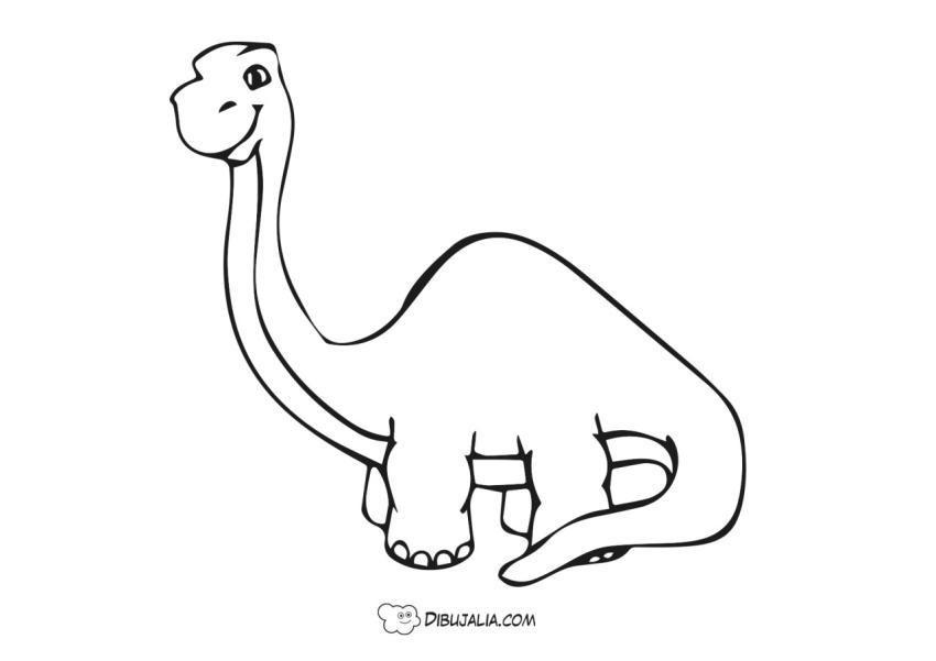 Dinosaurio Diplodocus