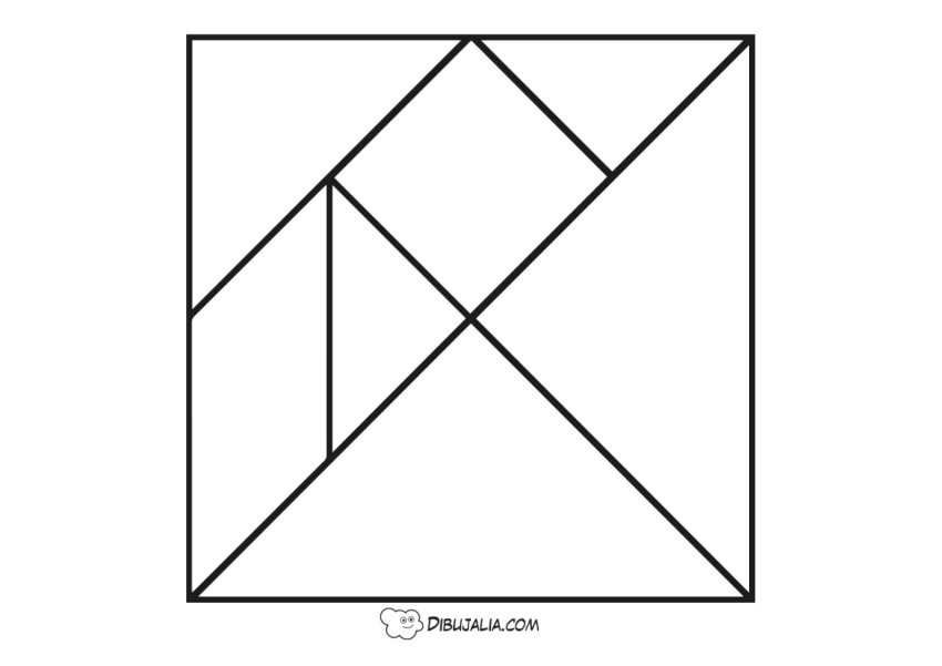 Tangram recortable