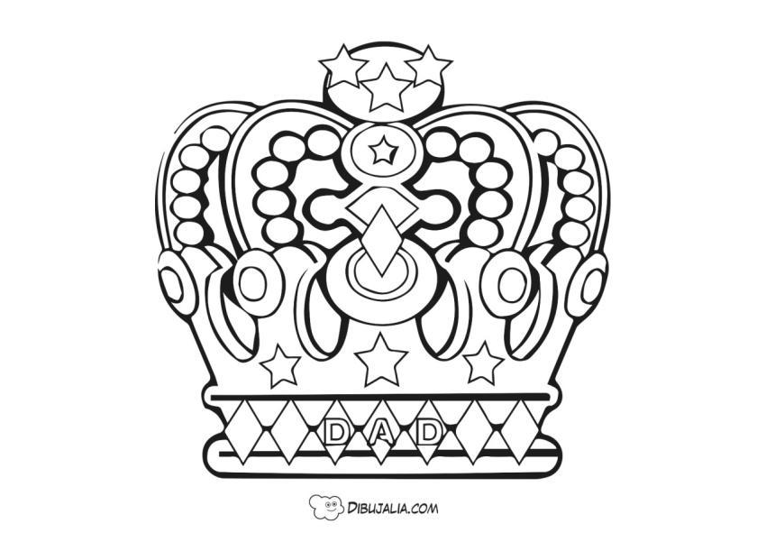 Corona para el dia del padre