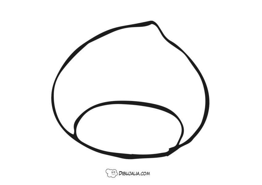 Castan?a para Colorear