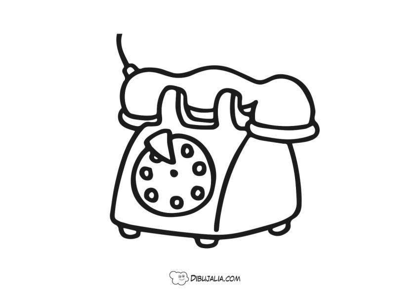 Teléfono muy Antiguo