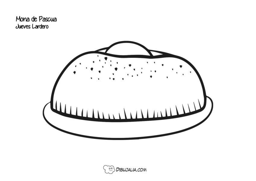 Mona de Pascua con Huevo