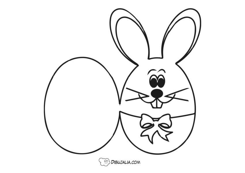 Conejo de Pascua para Manualidades