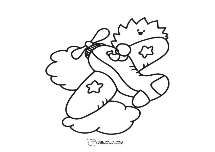 Avioneta con nin?o piloto