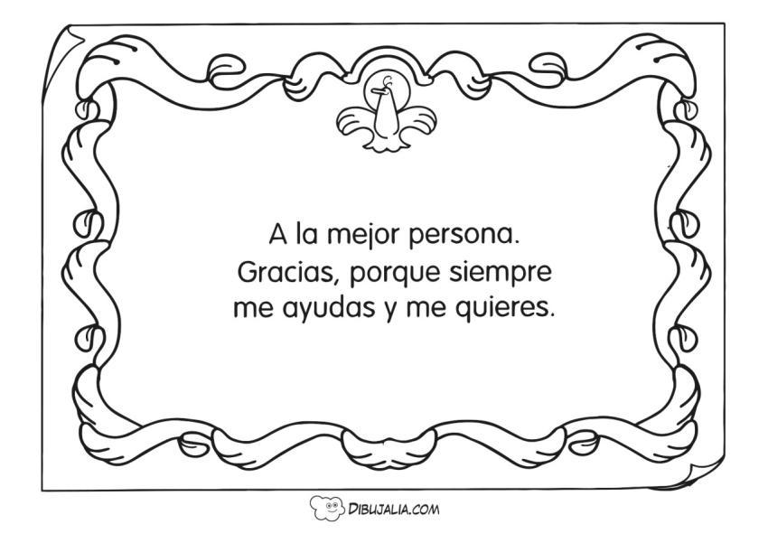 Diploma para el Dia de la Madre