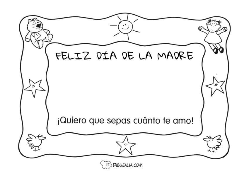 Diploma para el Dia de la Madre