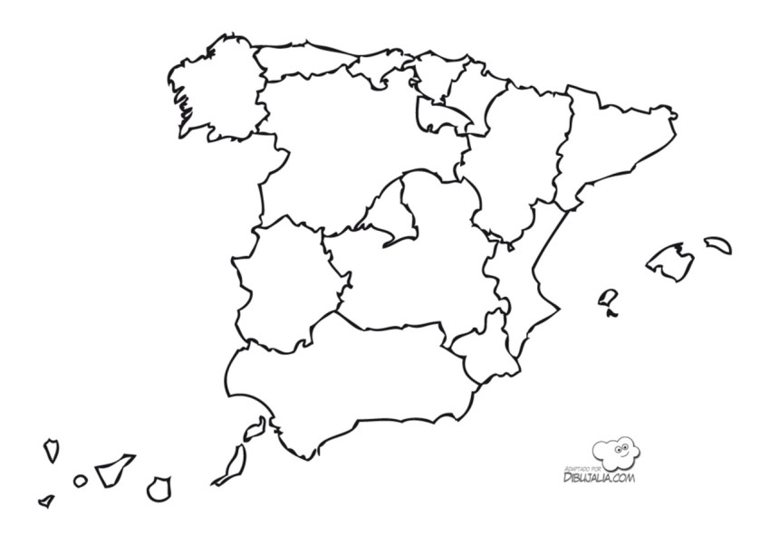 Mapa Politico de Espan?a