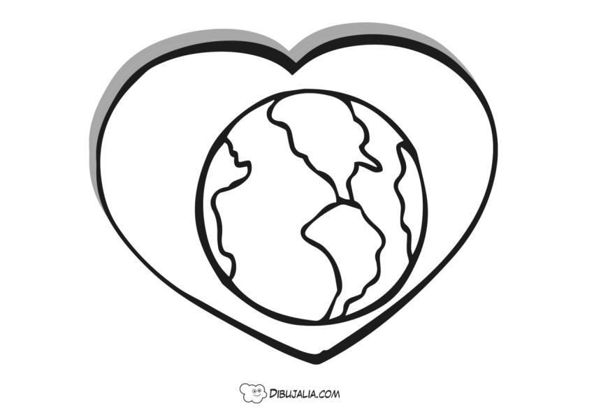 Corazon del Planeta Tierra