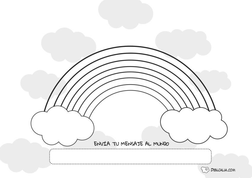 Mensaje en un Arco Iris