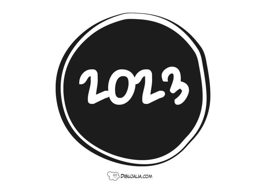 2023 Pegatina o sticker