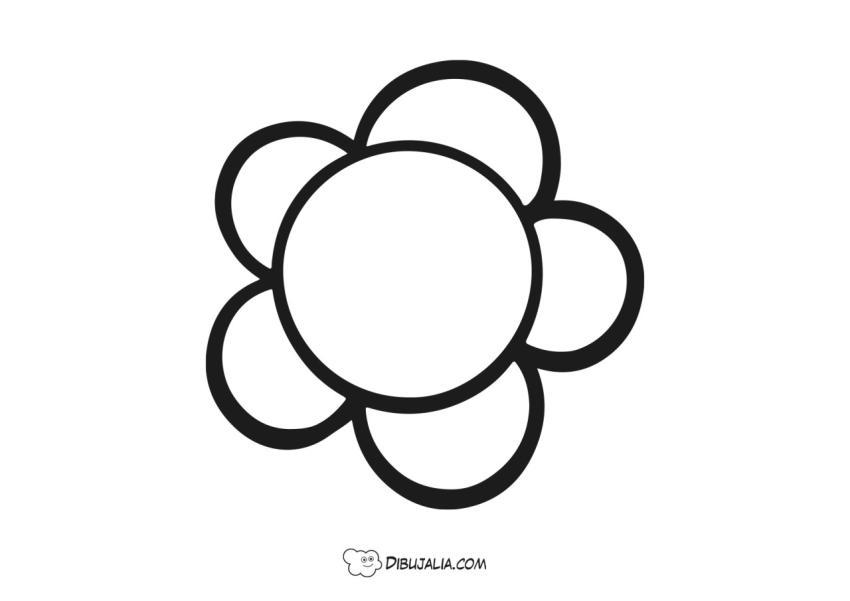 Silueta de margarita