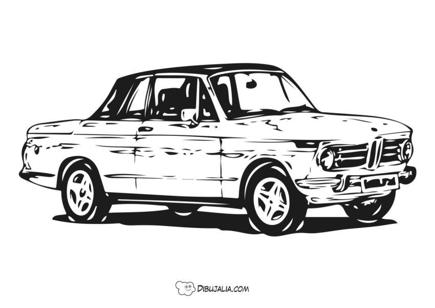 Coche antiguo clásico