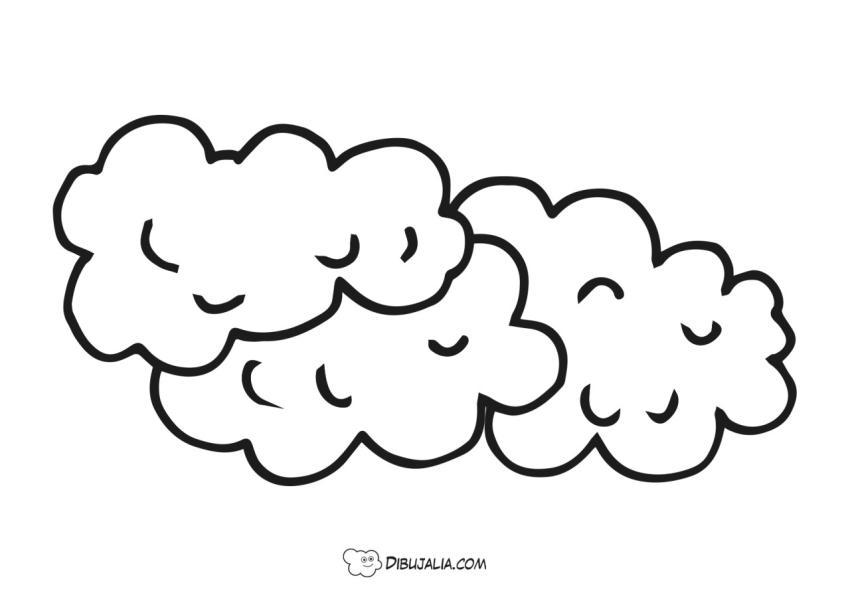 Nubes de un dia nublado