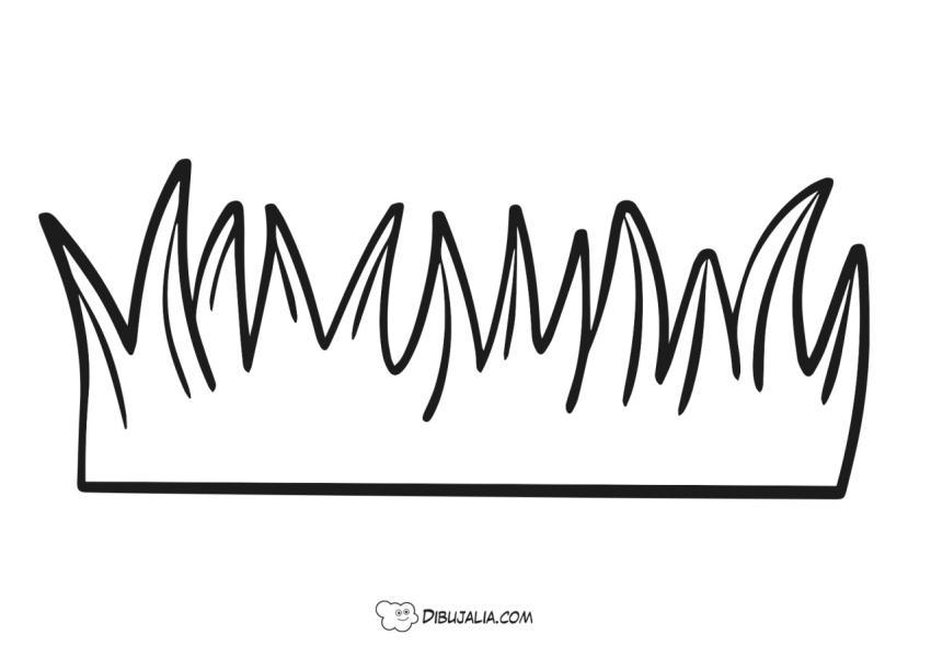 Plantilla base para hierba