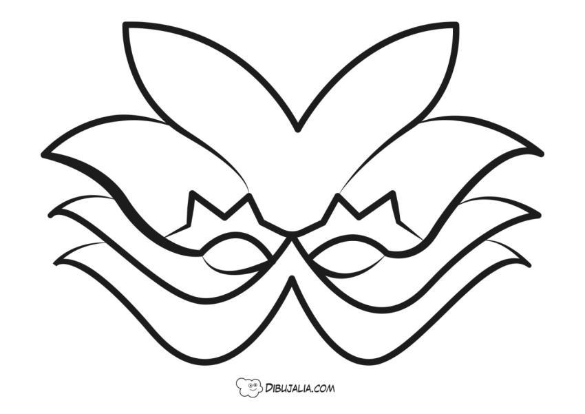 Antifaz de fantasia