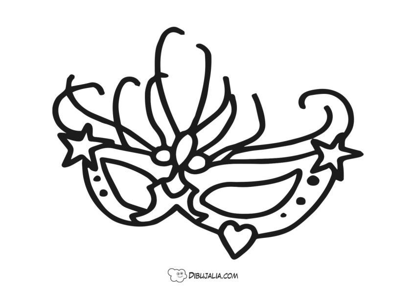 Antifaz con Corazón