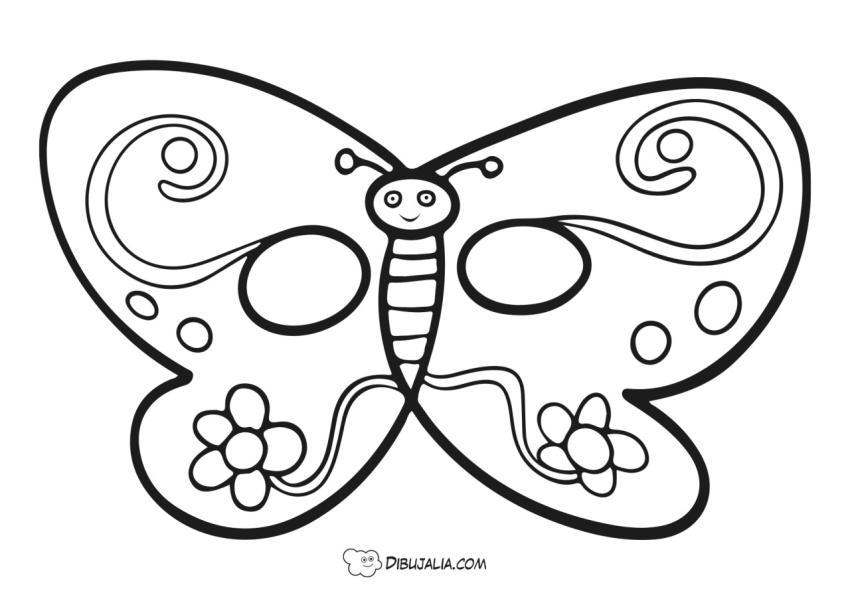 Antifaz de Mariposa