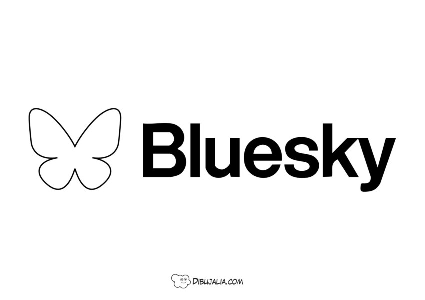 Logo Bluesky