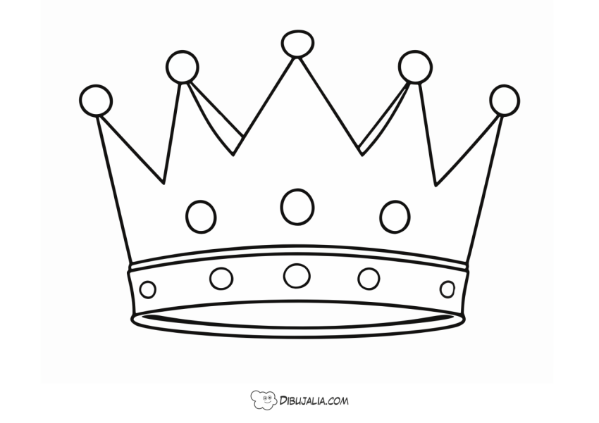 Corona de rey o reina