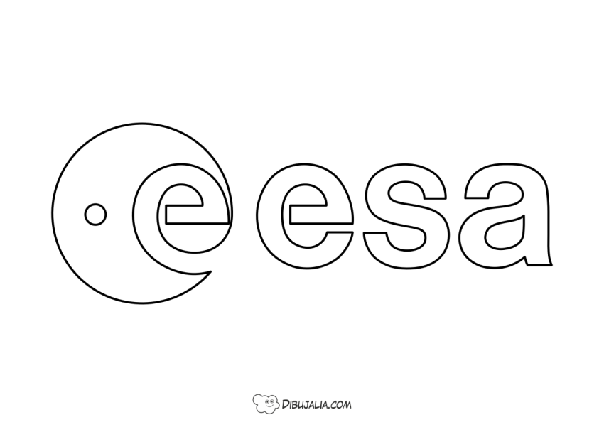 Logotipo Agencia Espacial Europea ESA