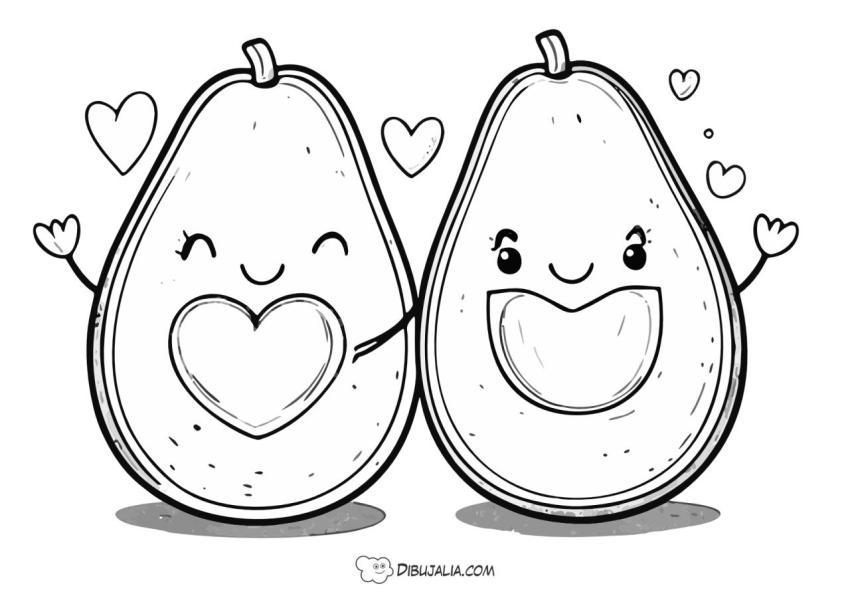 Amor y Amistad entre Aguacates