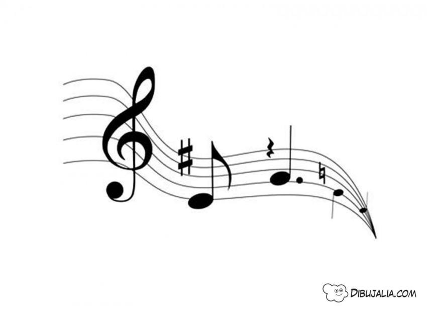 Notas musicales para decorar