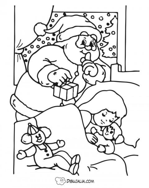 Papa Noel en silencio