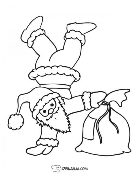 Papa Noel Equilibrista