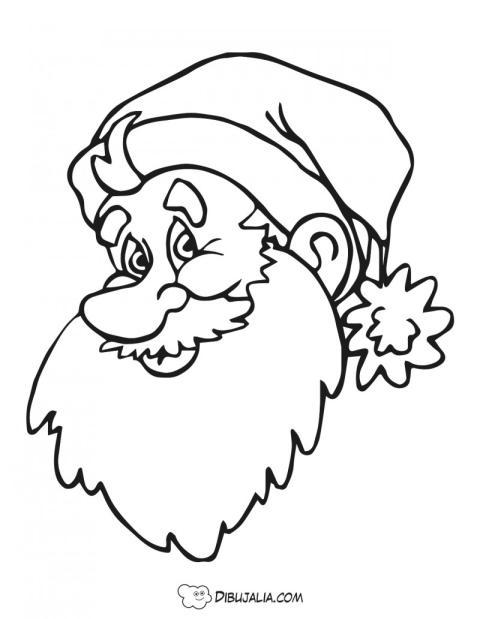 Retrato de Papa Noel