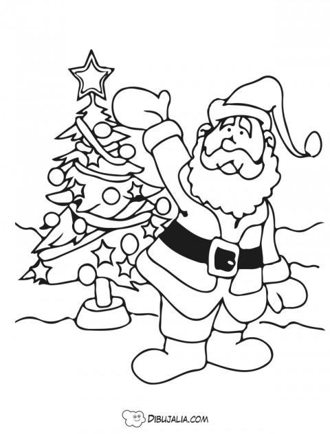 Papa Noel  nos saluda