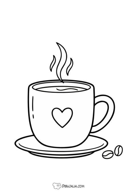 Taza de Café Caliente