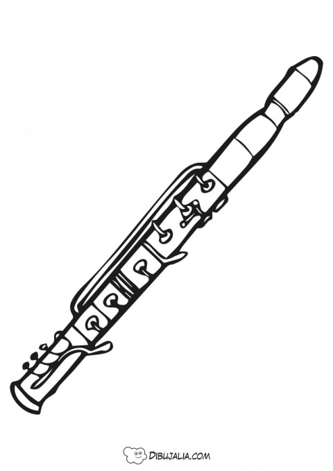 Flauta de metal